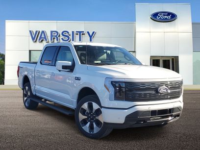 New 2025 Ford F150 Lightning Platinum
