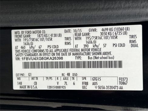 Used 2016 Ford Transit 350 XLT image 12