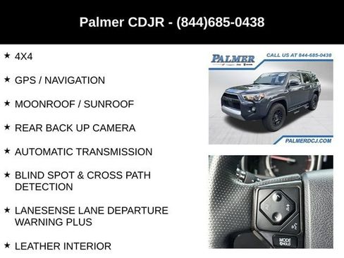 Used 2024 Toyota 4Runner TRD Off-Road Premium w/ Moonroof Package AWD/4WD image 6