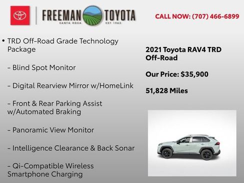 Used 2021 Toyota RAV4 TRD Off-Road AWD/4WD image 5