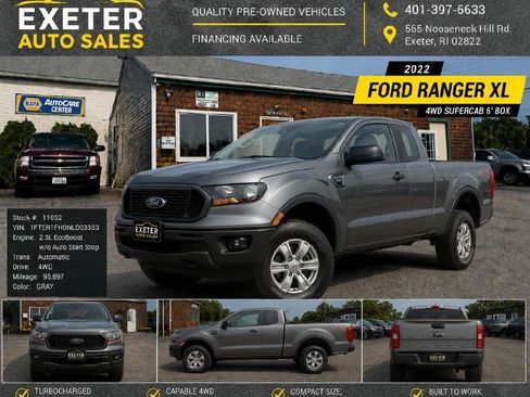 Used 2022 Ford Ranger XL w/ Equipment Group 101A High AWD/4WD image 1