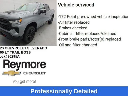 Used 2023 Chevrolet Silverado 1500 LT Trail Boss w/ LT Trail Boss Premium Package AWD/4WD image 60