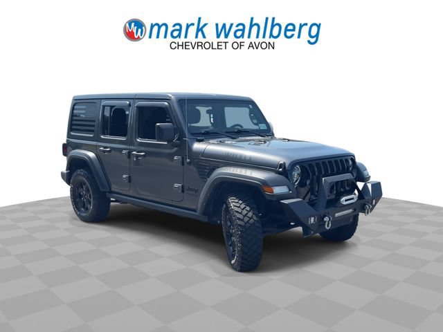 Used 2021 Jeep Wrangler Unlimited Sport AWD/4WD image 2