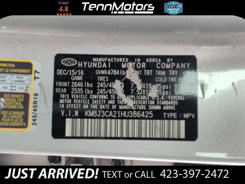 Used 2017 Hyundai Tucson Limited w/ Cargo Package image 20