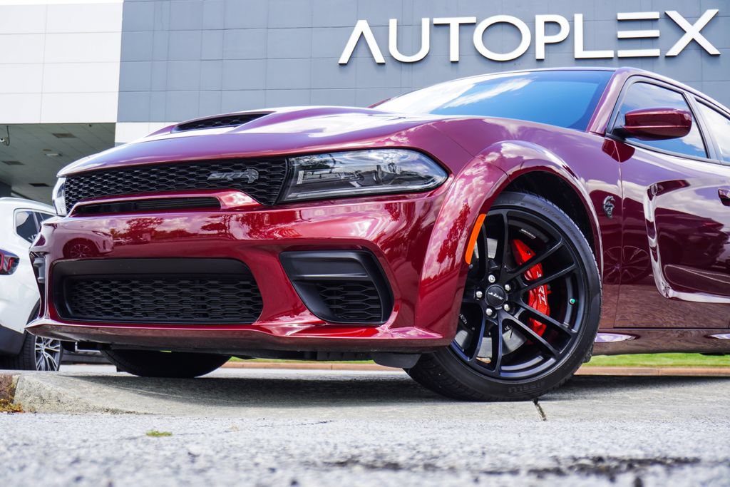 Used 2022 Dodge Charger SRT Hellcat w/ Carbon/Suede Interior Package RWD image 2