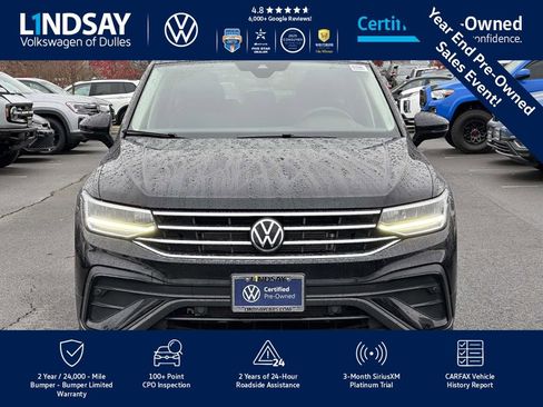 Certified 2022 Volkswagen Tiguan SE image 3