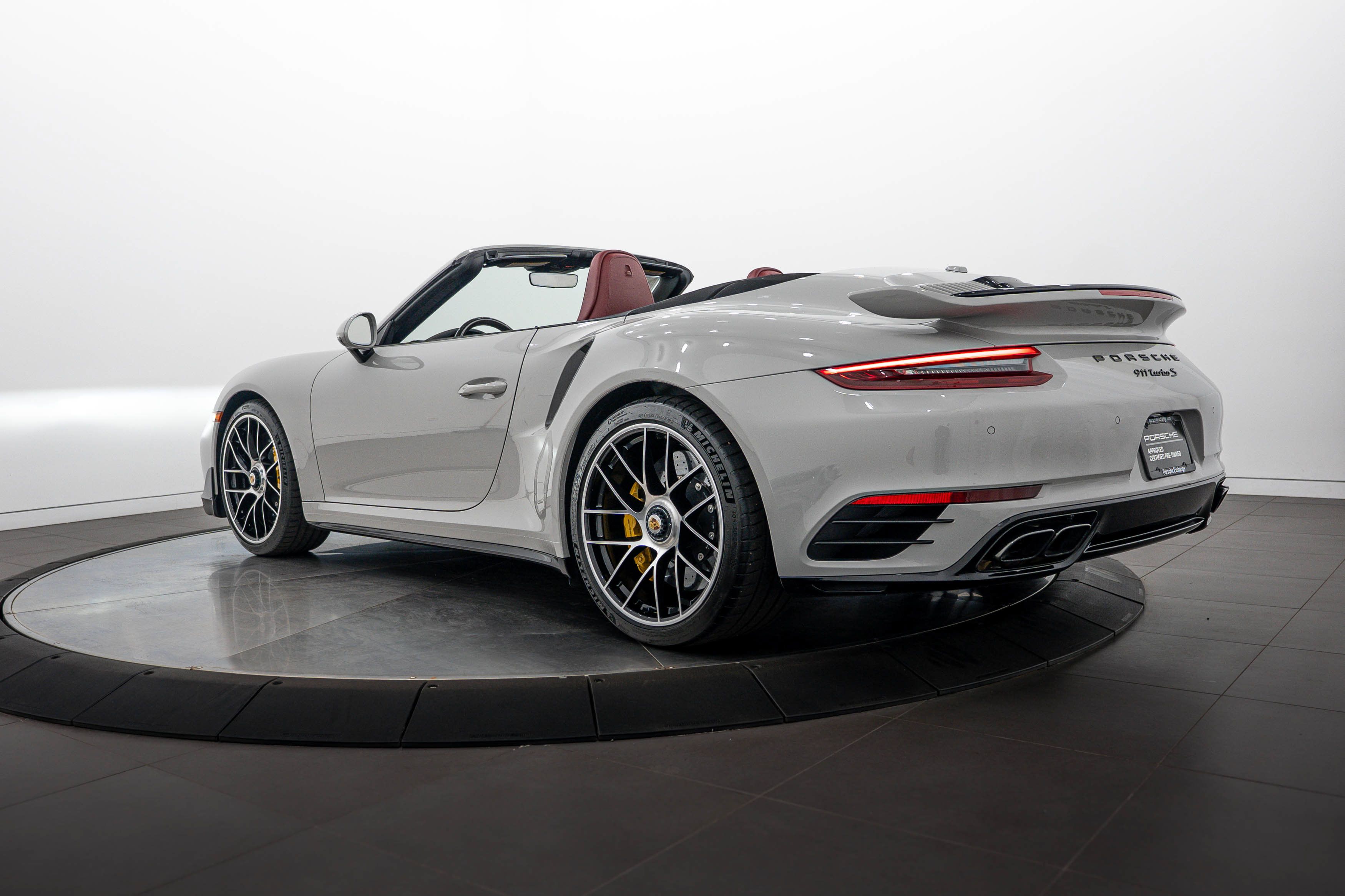 Certified 2019 Porsche 911 Turbo S AWD/4WD image 3