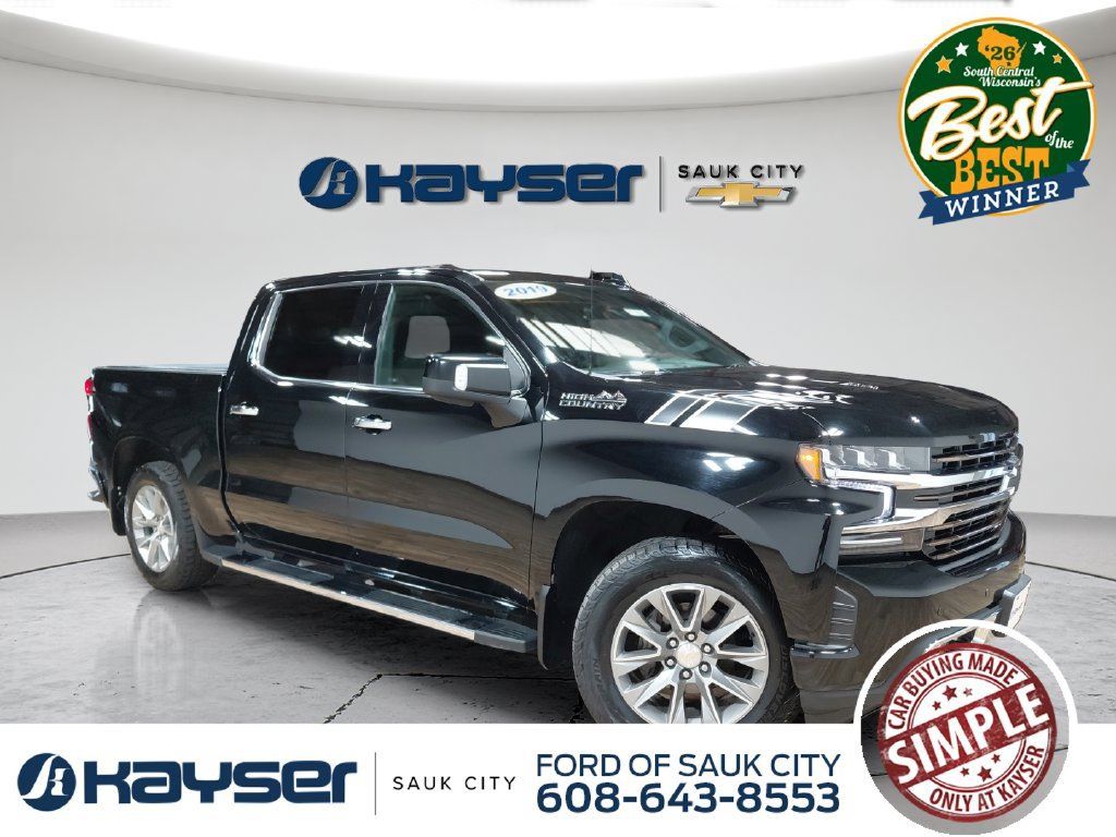 Used 2019 Chevrolet Silverado 1500 High Country w/ Max Trailering Package AWD/4WD 360° Tour
