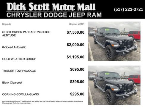 Used 2022 Jeep Gladiator Overland image 2