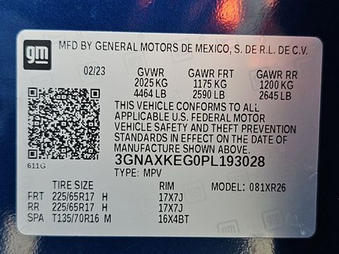 Used 2023 Chevrolet Equinox LT image 14