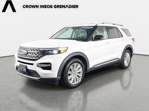 Used 2022 Ford Explorer Limited w/ Equipment Group 301A RWD image 1