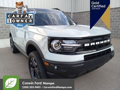 Certified 2023 Ford Bronco Sport Outer Banks w/ Tech Package