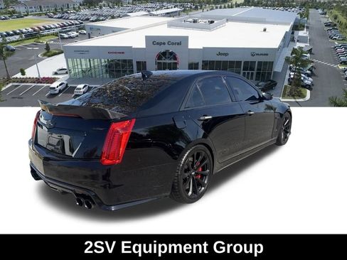 Used 2016 Cadillac CTS V w/ Luxury Package RWD image 3