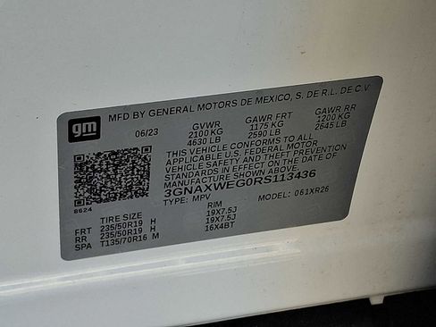 Used 2024 Chevrolet Equinox RS w/ LPO, Floor Liner Package AWD/4WD image 26