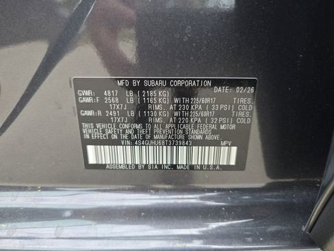 New 2026 Subaru Crosstrek 2.5i Wilderness image 29