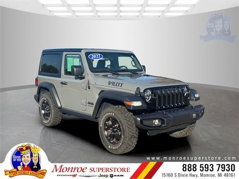 Certified 2022 Jeep Wrangler Willys image 1