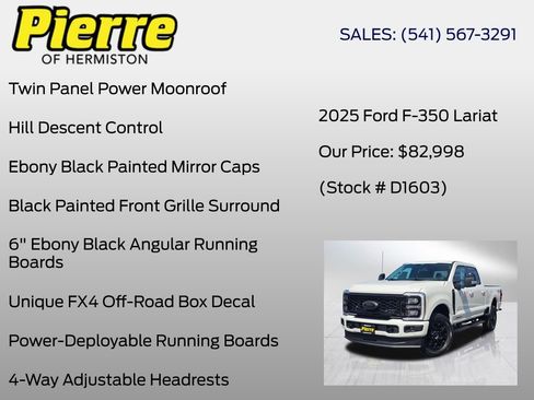 New 2025 Ford F350 Lariat w/ Lariat Ultimate Package image 24