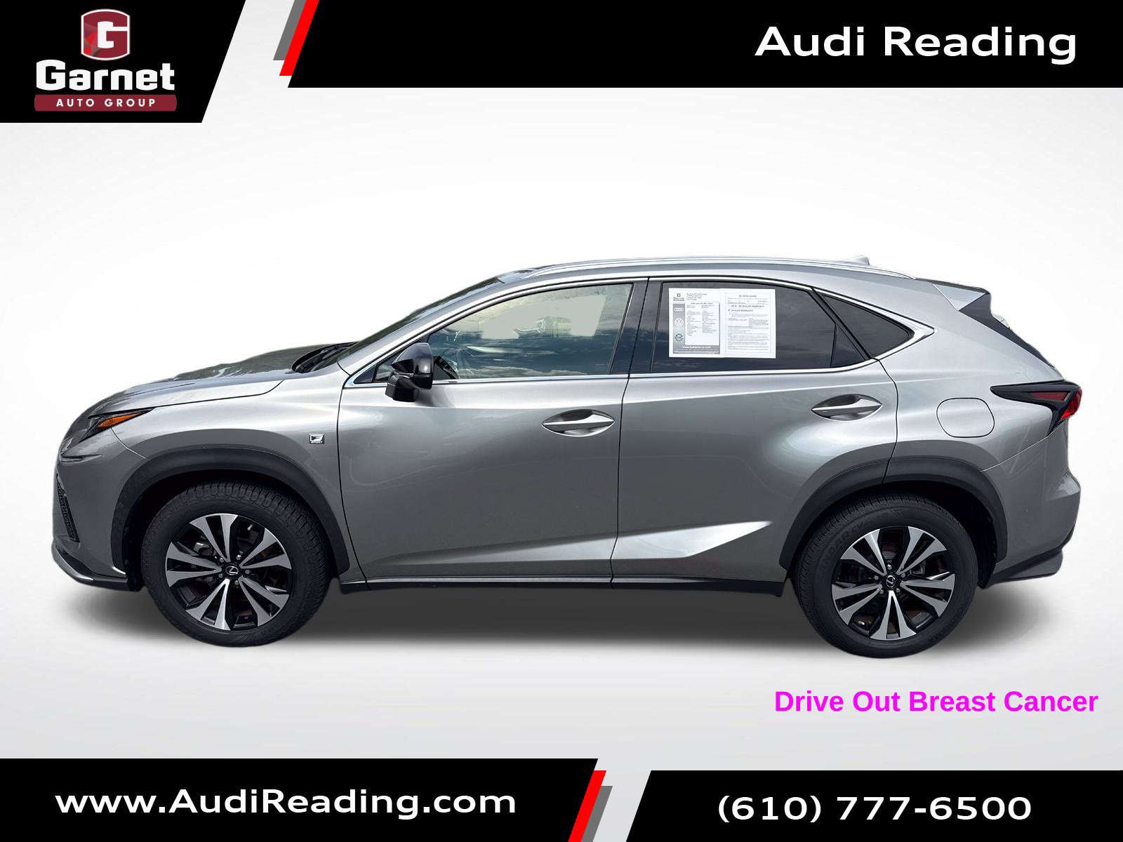 Used 2020 Lexus NX 300 F Sport w/ F Sport Comfort Package AWD/4WD image 2
