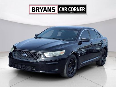 Used 2014 Ford Taurus Police Interceptor AWD w/ 2-tone Vinyl Package #1