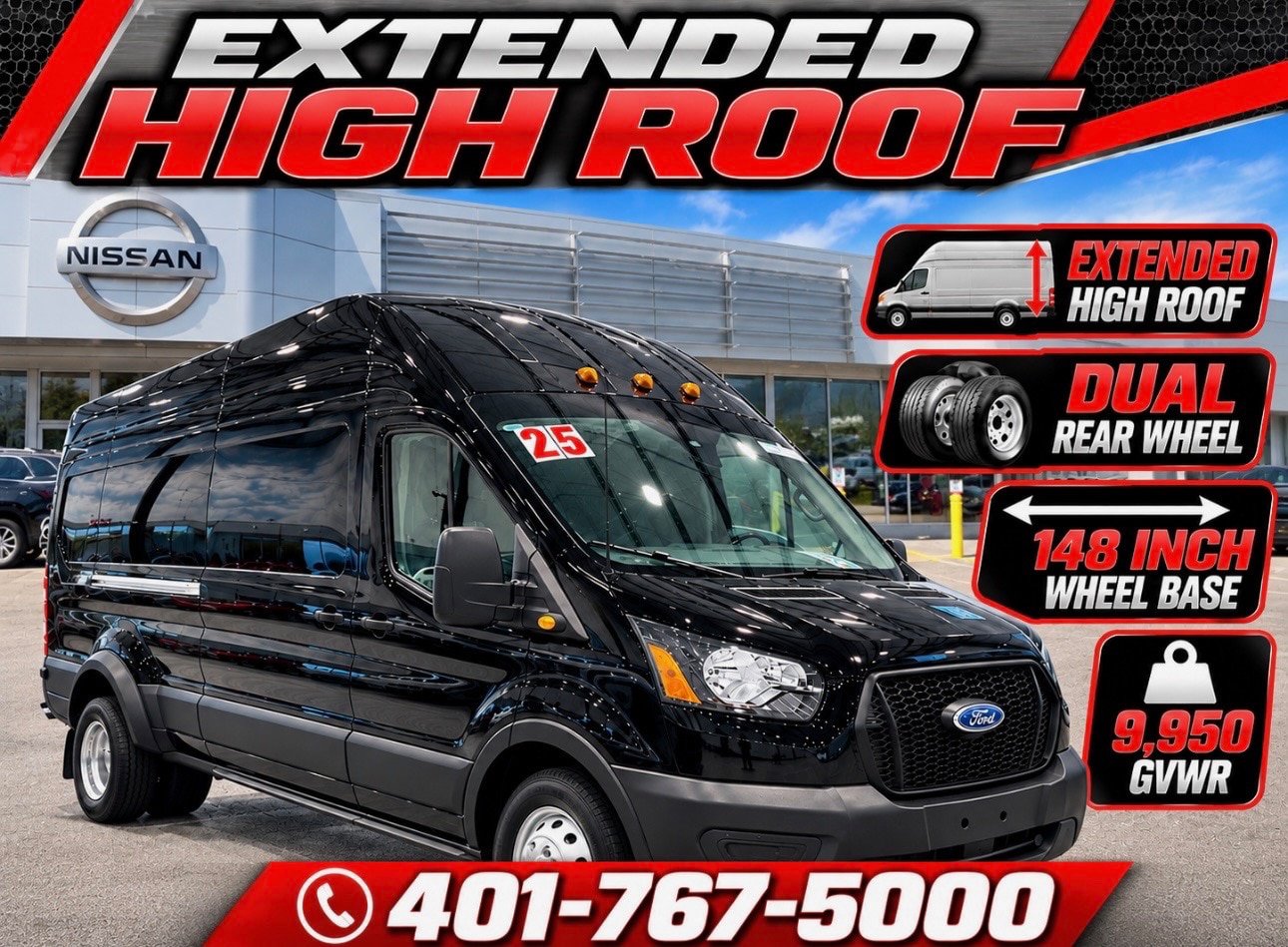Used 2025 Ford Transit 350 148 High Roof Extended DRW RWD image 1