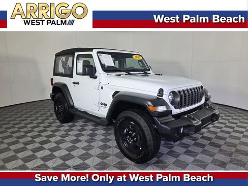 Certified 2025 Jeep Wrangler Sport image 1