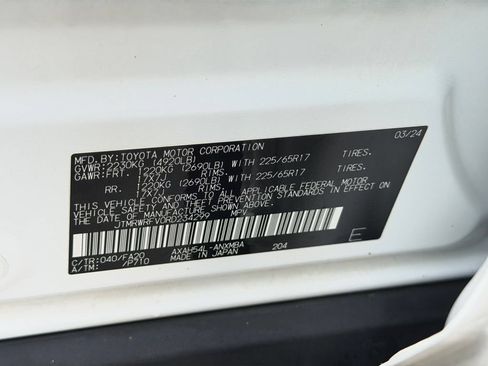 Used 2024 Toyota RAV4 XLE w/ Convenience Package AWD/4WD image 31