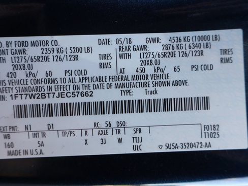 Used 2018 Ford F250 Lariat w/ Chrome Package AWD/4WD image 45