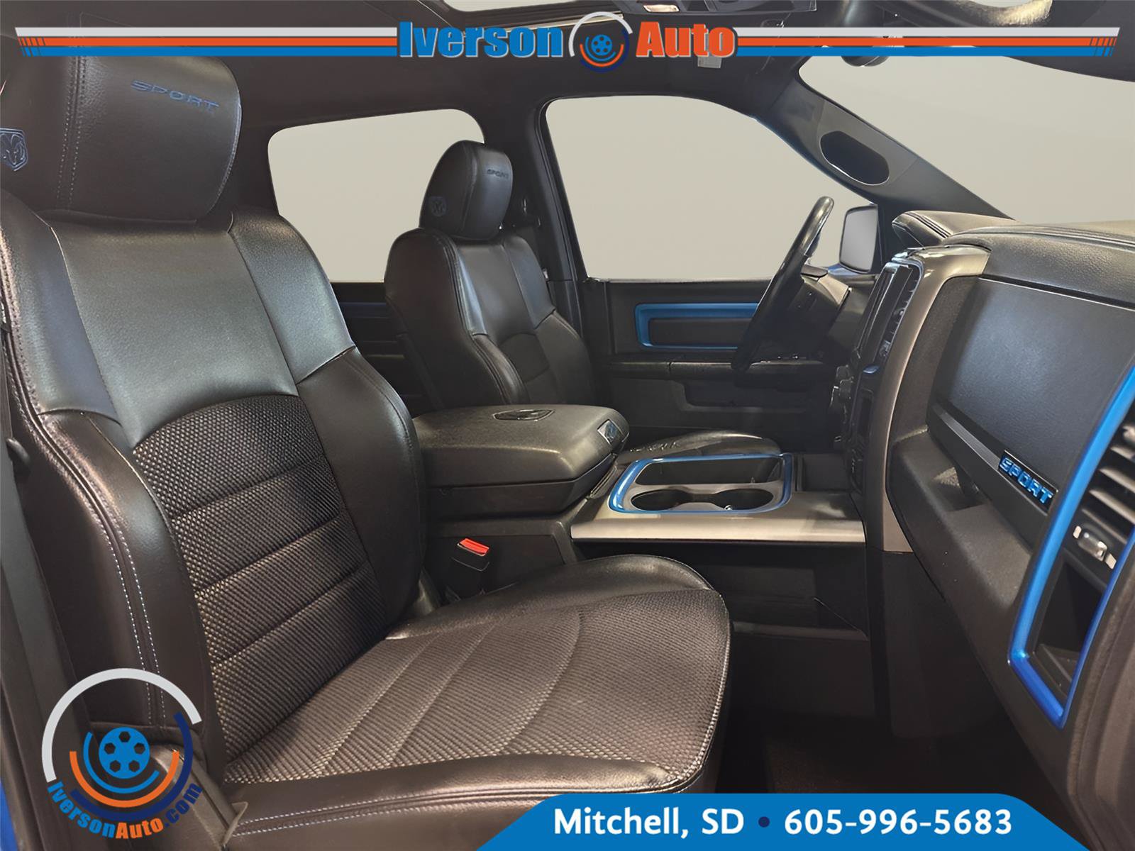 Used 2018 RAM 1500 Sport w/ Hydro Blue Sport Package AWD/4WD image 34