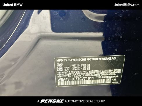 Used 2026 BMW 530i w/ M Sport Package RWD image 24
