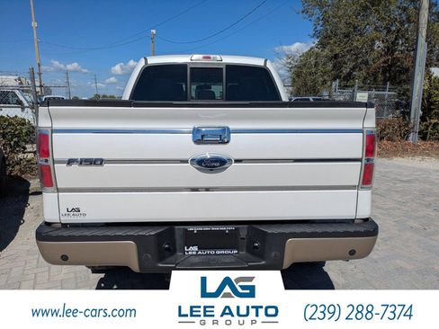 Used 2013 Ford F150 Lariat w/ Lariat Chrome Pkg image 4