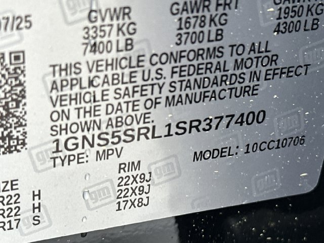 New 2025 Chevrolet Tahoe Premier RWD image 33