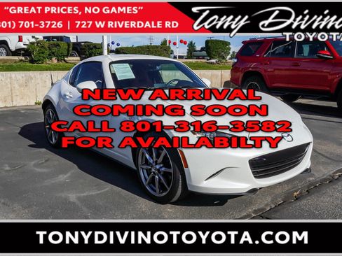 Used 2022 MAZDA MX-5 Miata RF Grand Touring w/ Weather Package RWD image 1