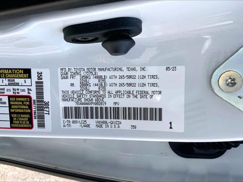 Used 2023 Toyota Sequoia Capstone RWD image 36