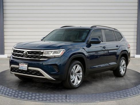 Used 2021 Volkswagen Atlas SE AWD/4WD image 3