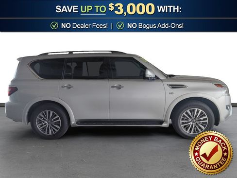 Used 2022 Nissan Armada SL w/ Captain's Chairs Package RWD image 8
