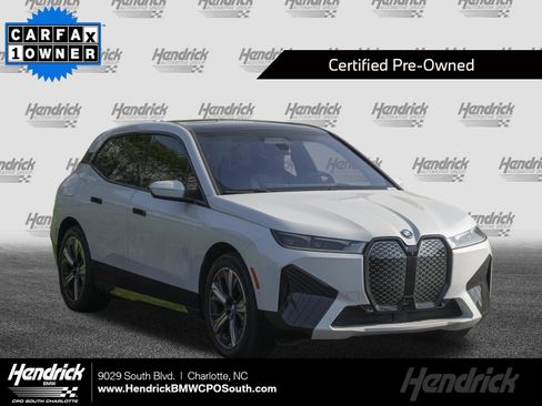 Used 2024 BMW iX xDrive50 w/ Sport Package AWD/4WD image 1