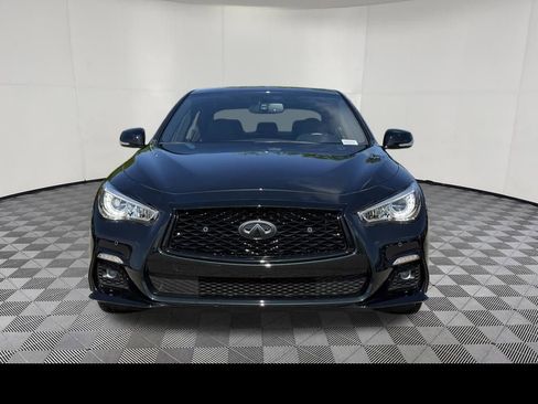 Used 2024 INFINITI Q50 Red Sport 400 w/ Black Opal Edition RWD image 3