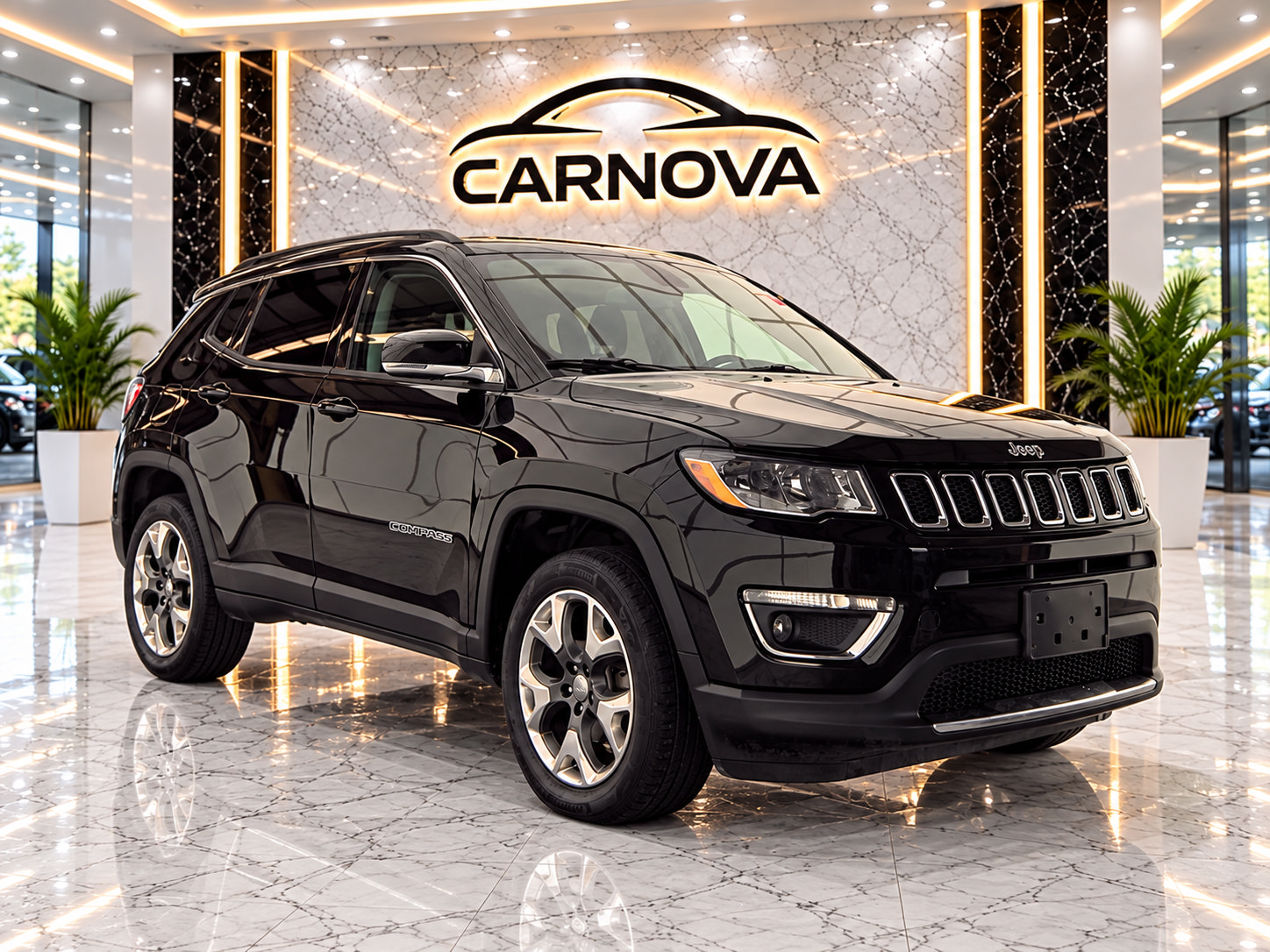 Used 2019 Jeep Compass Limited w/ Safety & Security Group AWD/4WD image 1
