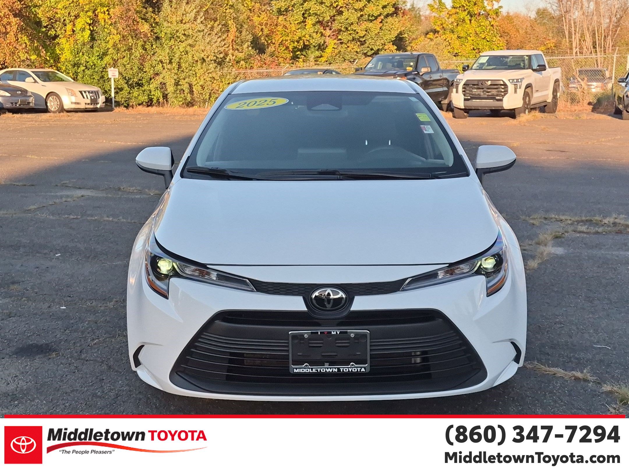 Certified 2025 Toyota Corolla LE FWD image 8