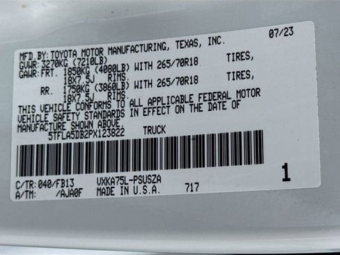 Used 2023 Toyota Tundra SR5 w/ TRD Off-Road Package AWD/4WD image 16