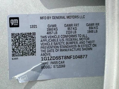 Used 2022 Chevrolet Malibu LT FWD image 17