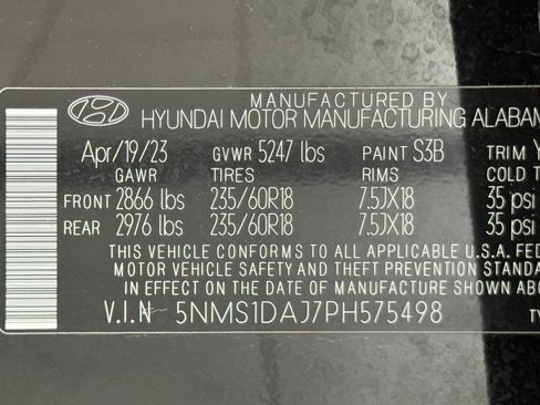Used 2023 Hyundai Santa Fe SE AWD/4WD image 42