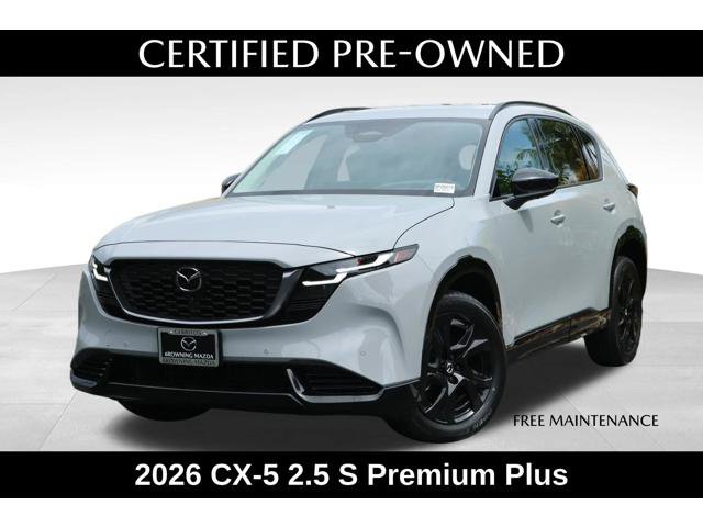 Certified 2026 MAZDA CX-5 2.5 S w/ Premium Plus Package AWD/4WD image 1