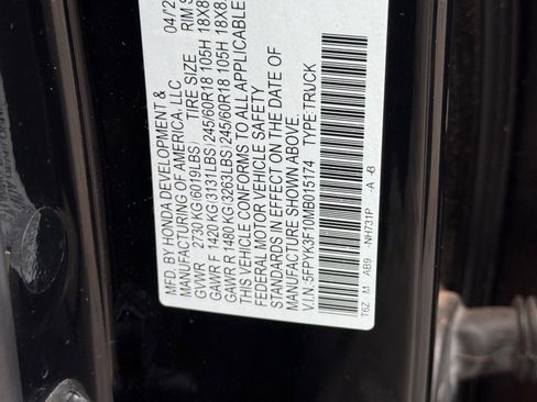 Used 2021 Honda Ridgeline Sport image 12