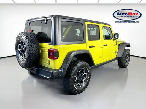 Used 2023 Jeep Wrangler Unlimited Rubicon 4xe w/ Cold Weather Group AWD/4WD image 2