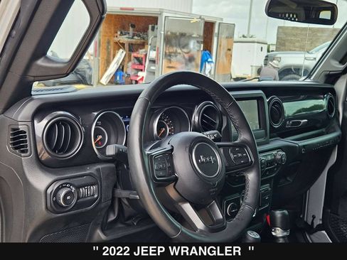 Used 2022 Jeep Wrangler Unlimited Sport AWD/4WD image 13
