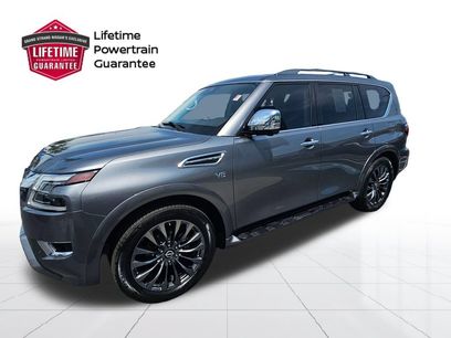 Certified 2022 Nissan Armada Platinum w/ Captain's Chairs Package