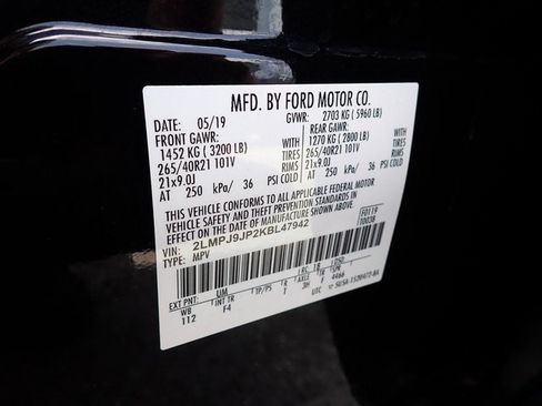 Used 2019 Lincoln Nautilus Black Label AWD/4WD image 22