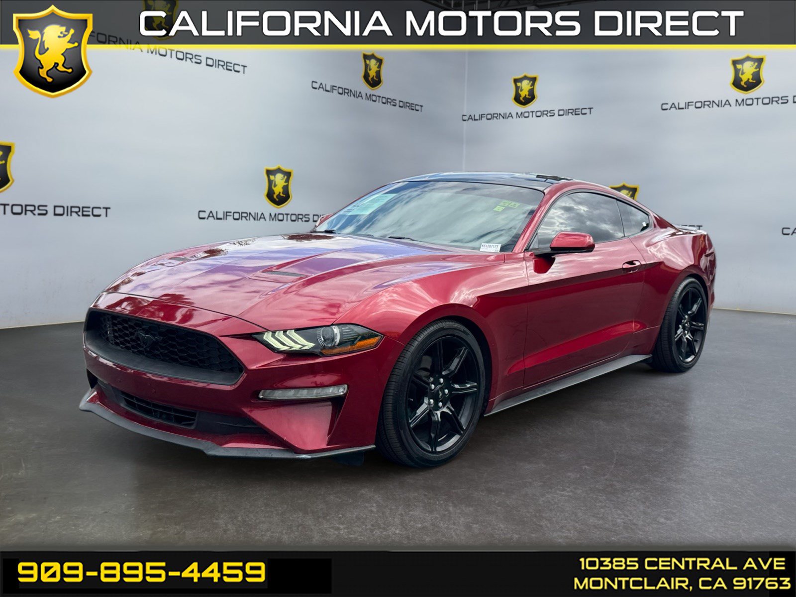 Used 2019 Ford Mustang Coupe w/ Equipment Group 101A RWD image 1