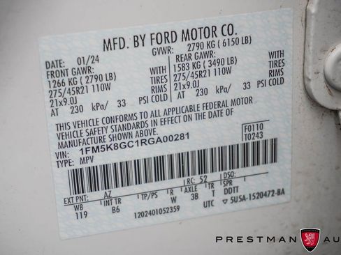 Used 2024 Ford Explorer ST w/ Equipment Group 401A image 27